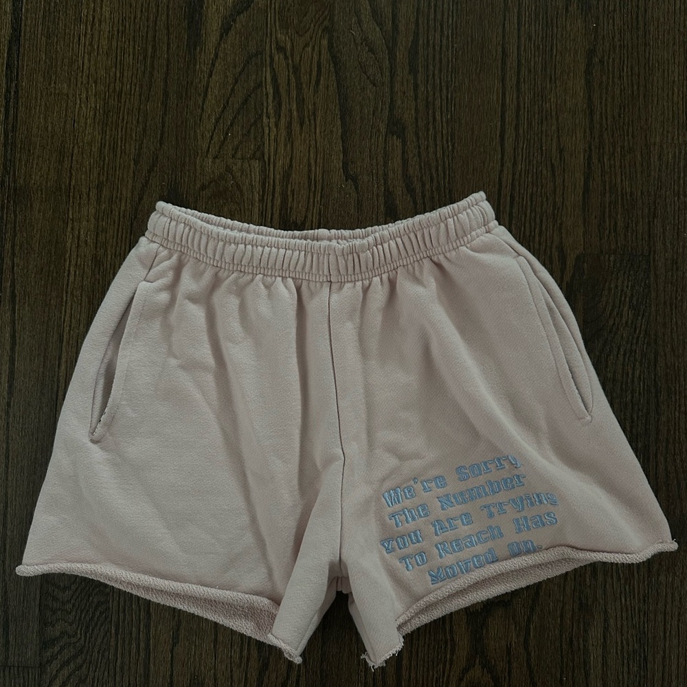 Women's Boys Lie Pink Shorts